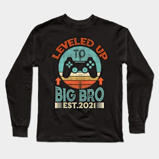 Promoted To Big Brother Leveled Up To Big Long Sleeve T-Shirt